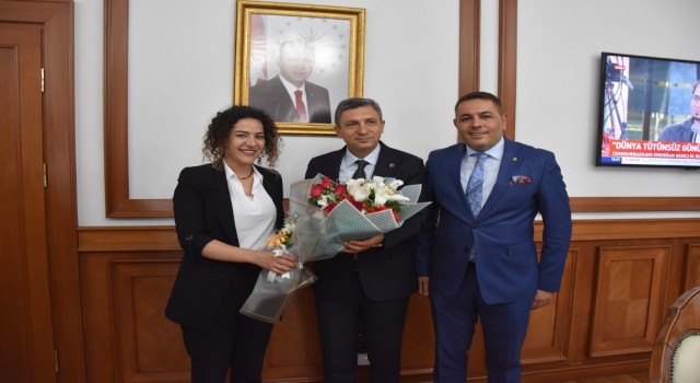 Malatya TSOdan Vali Şahine hayırlı olsun ziyareti