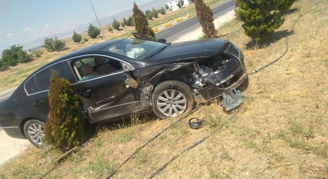 Malatyada iki araç çarpıştı: 2 yaralı