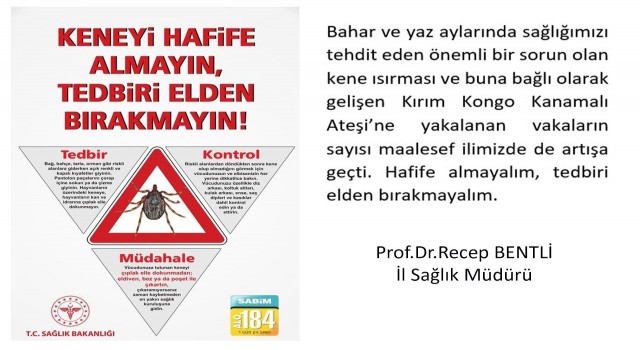 Malatyada kene uyarısı