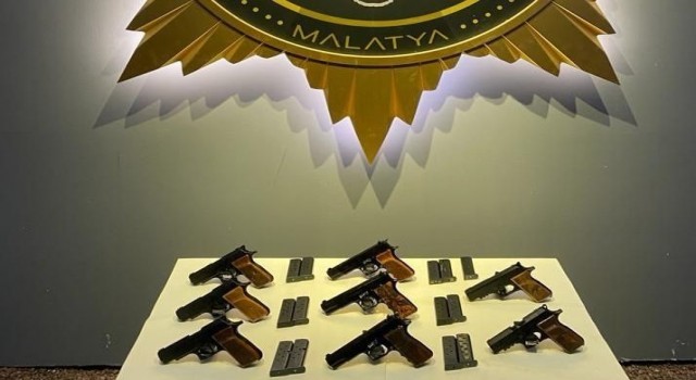 Malatyada silah ticaretine 2 gözaltı