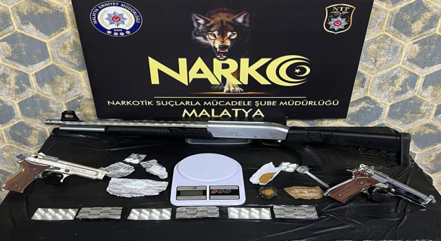 Malatyada uyuşturucu operasyonu