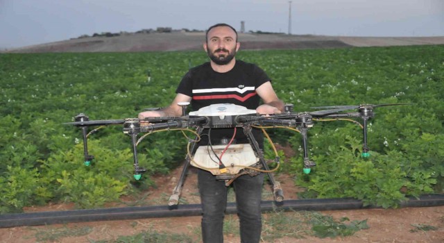 Mardin Ovasında 20 bin dönüm arazi dron ile ilaçlandı: 2 milyon 800 bin liralık tasarruf