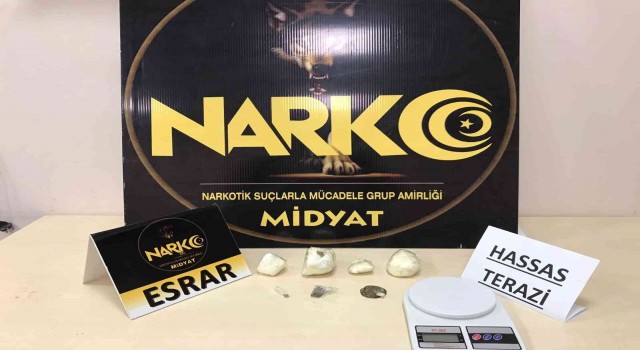 Mardinde gözaltına uyuşturucu satıcısı tutuklandı