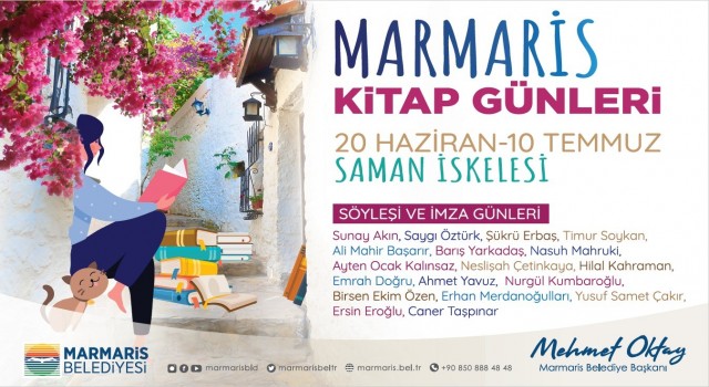 Marmaris 2. Kitap Günlerine hazırlanıyor