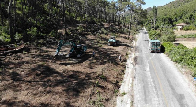 Marmariste alev savaşçılarının nöbeti devam ediyor