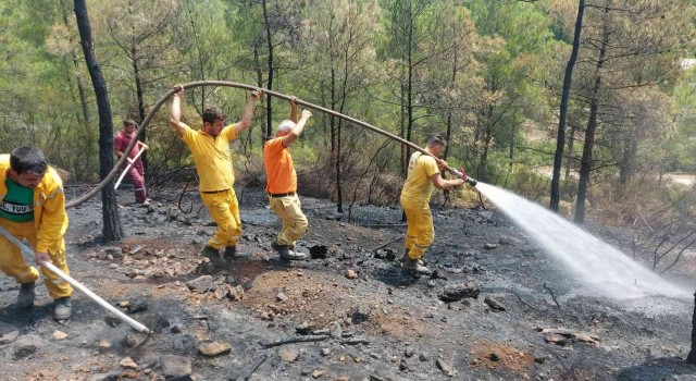 Marmariste soğutma çalışmaları sürüyor