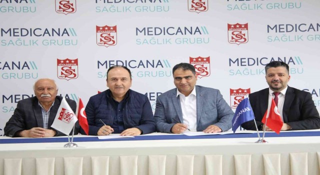Medicana 8. kez Sivassporun sağlık sponsoru oldu