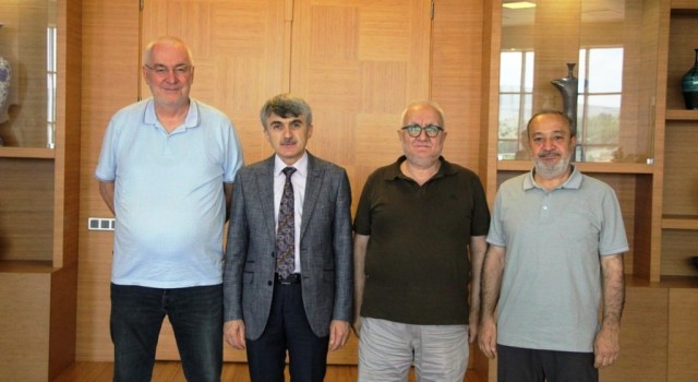 Mehir Vakfından DPÜ yönetimine ziyaret