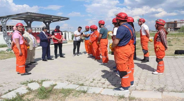 MEM-AKUB ekibine hafif arama, kurtarma ve tahliye eğitimi verildi
