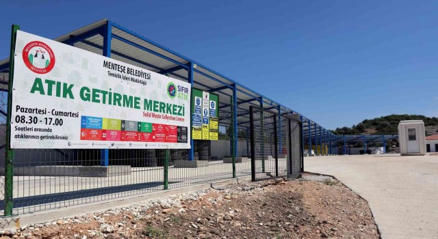 Menteşede atıklar tek merkezde toplanıyor