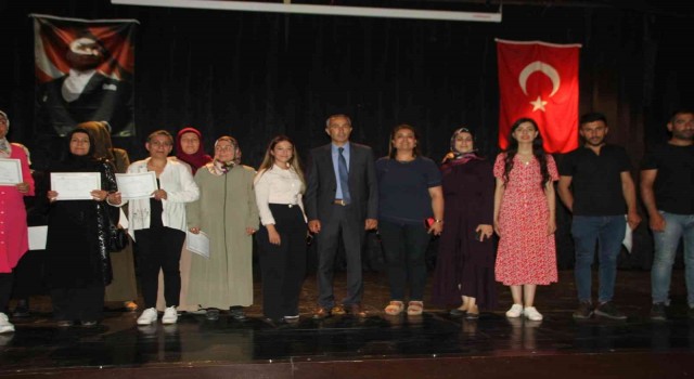 Mesleki Eğitim Merkezinde diploma töreni düzenlendi