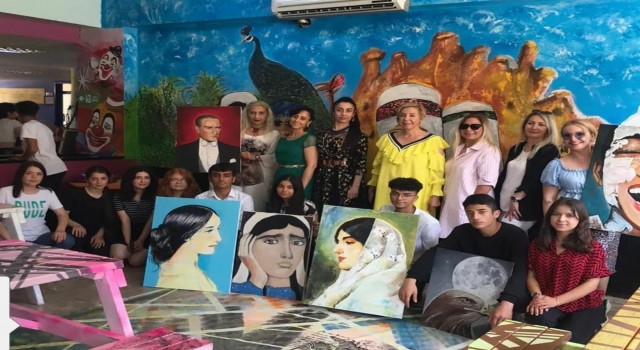 Mezitli Mesleki Teknik Anadolu Lisesi öğrencileri hünerlerini sergiledi