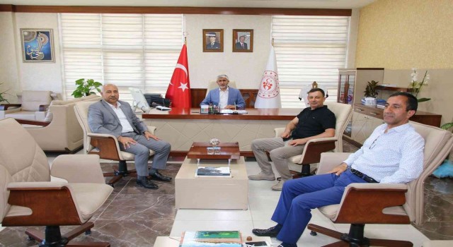 MHPden Gençlik ve Spor İl Müdürü Özsoya ziyaret