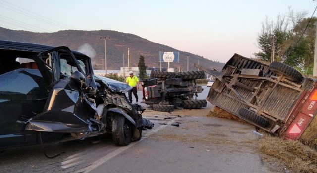 Milasta trafik kazası: 1 yaralı