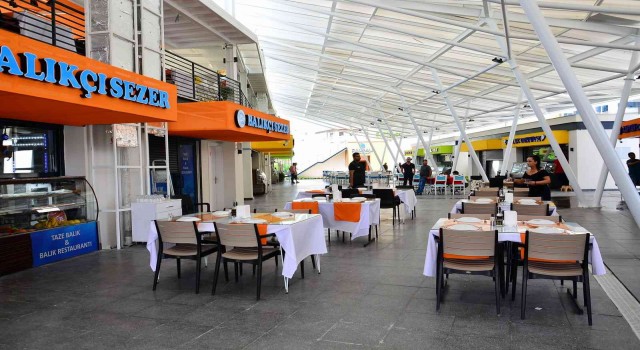 Modern balık hali Manavgatın hizmetinde