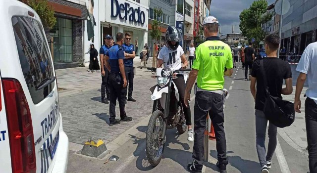 Motosiklet sürücülerine sıkı denetim