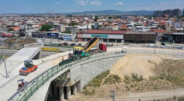 Mudanya Kavşağında çalışmalar hızlandı