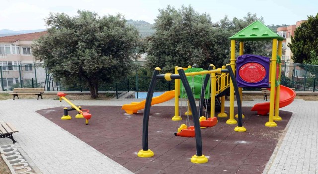 Mudanyadaki parklar yenileniyor