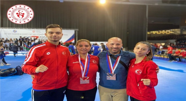 Muğlalı milli sporculardan Avrupa başarısı