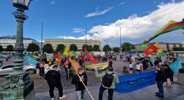 NATO müzakereleri devam ederken PKK/YPG yandaşları İsveçte sokağa indi