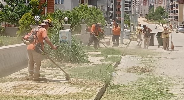 Nazillide temizlik seferberliği sürüyor