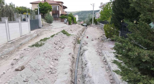 Nevşehirde mahallelerinde içme suyu ana hattı yenileniyor