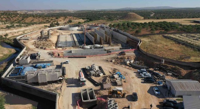 Nizip İleri Biyolojik Atık Su Arıtma Tesisinin yüzde 40ı tamamlandı