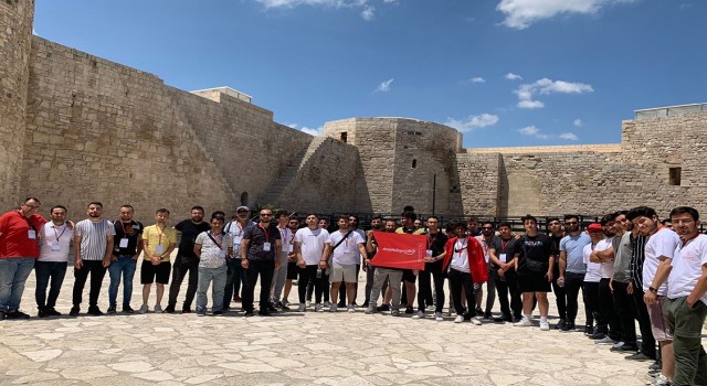 Öğrenciler “Anadoluyuz biz” projesi çerçevesinde Karamana geldi