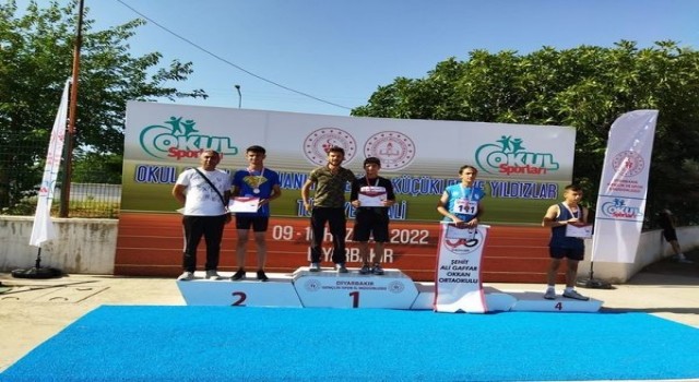 Okul Sporları Atletizm Finallerinde Köyceğize 1incilik geldi