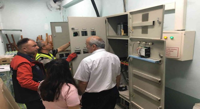 Okulların elektrik hatları kontrol ediliyor