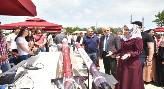 OMÜnün TEKNOFEST projeleri sergilendi