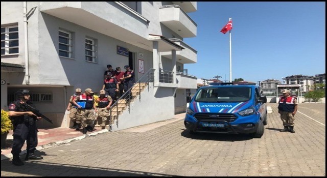 Orduda 5 farklı evden hırsızlık yapan şüpheliler yakalandı