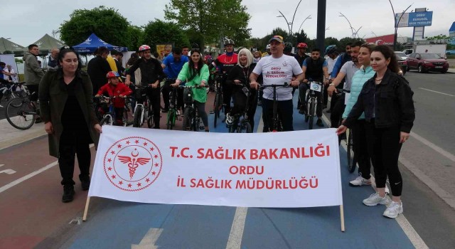 Orduda Dünya Bisiklet Günü dolayısıyla etkinlik düzenlendi