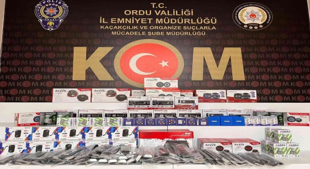 Orduda kaçak ürünlere izin yok