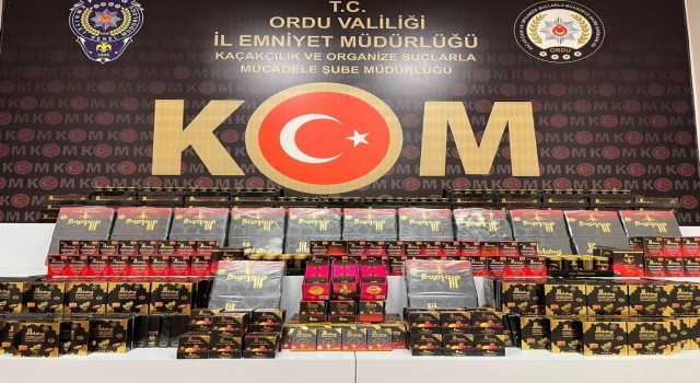 Orduda sahte takviyeli ilaç ve gıda satan iş yerlerine operasyon