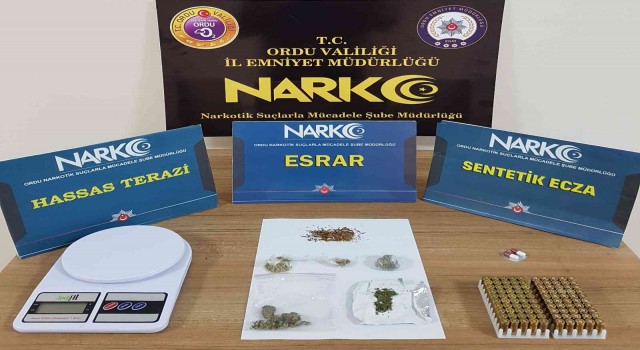 Orduda uyuşturucu operasyonu: 14 gözaltı