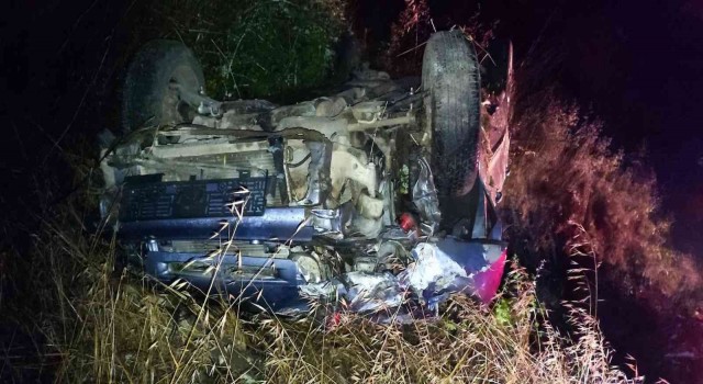 Ortacada trafik kazası; 2 ölü, 2 yaralı