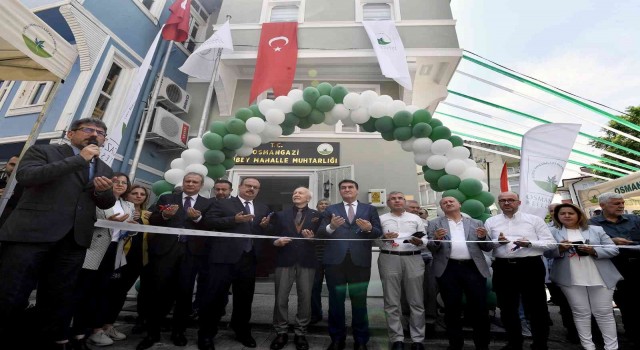 Osmangazi Yahşibey Mahallesinin tarihi dokusuna uygun muhtarlık