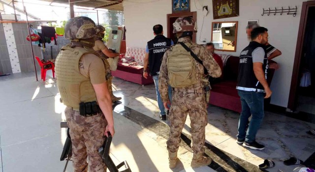Osmaniye merkezli zehir tacirlerine şafak operasyonu