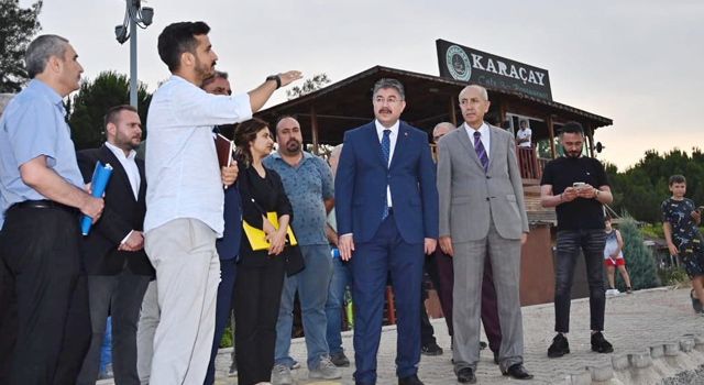 Osmaniye Valisi Erdinç Yılmaz, Karaçay deresinde incelemelerde bulundu
