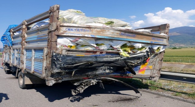 Osmaniyede feci kaza: 1 ölü, 1 yaralı