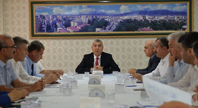 Osmaniye'de Sene sonu İlçe Milli Eğitim Müdürler toplantısı yapıldı
