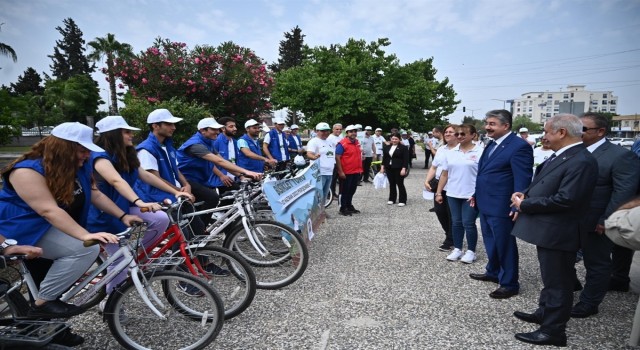Osmaniyede “Yeşil Emisyon Hareketi” bisiklet turu