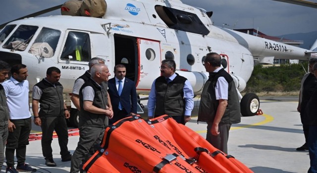 Osmaniyeye yangın söndürme helikopteri tahsis edildi