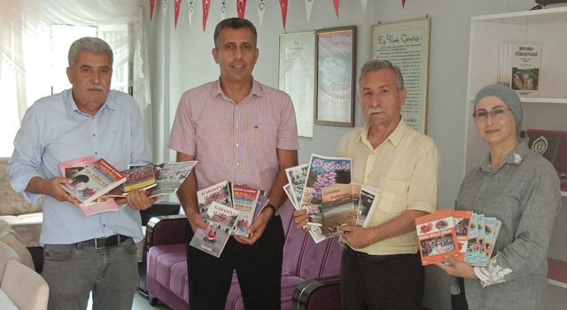 OŞYAD, Yörükler Derneği’ne kitap bağışladı