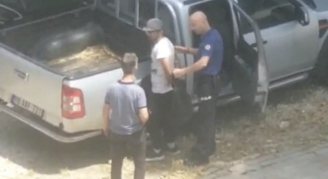 Otomobil faresi polise böyle yakalandı