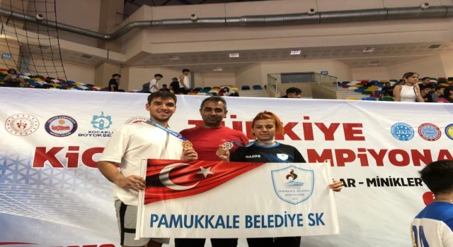 Pamukkaleli kick bokscular milli takımda