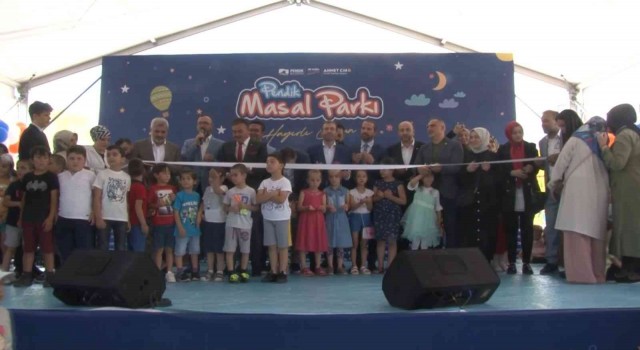Pendikte çocuklar, Göbeklitepeyi Masal Parkında keşfediyor