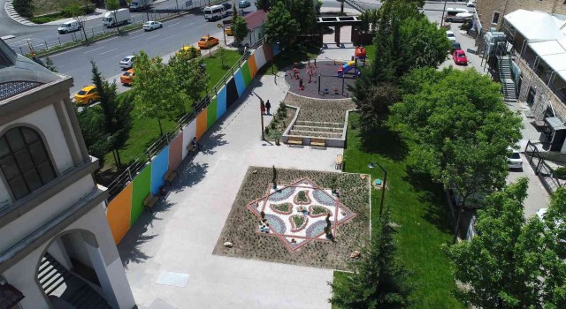 Pursaklarda Şehit Salim Akgül Parkı yenilenen yüzü ile yaza hazır