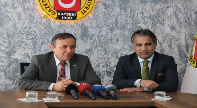 Rektör Çalıştan KGCye ziyaret